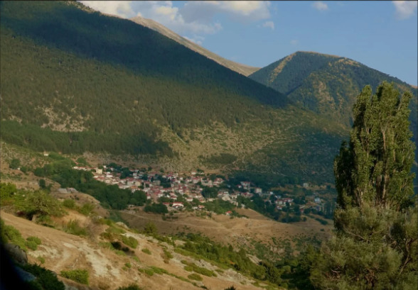 Panoramic view of Kokkinopilos of Olympus
